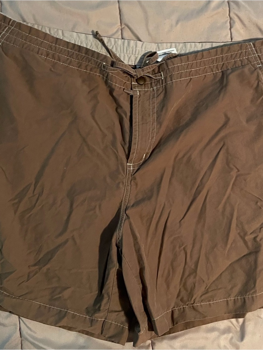 Woman’s Brown Drawstring Shorts